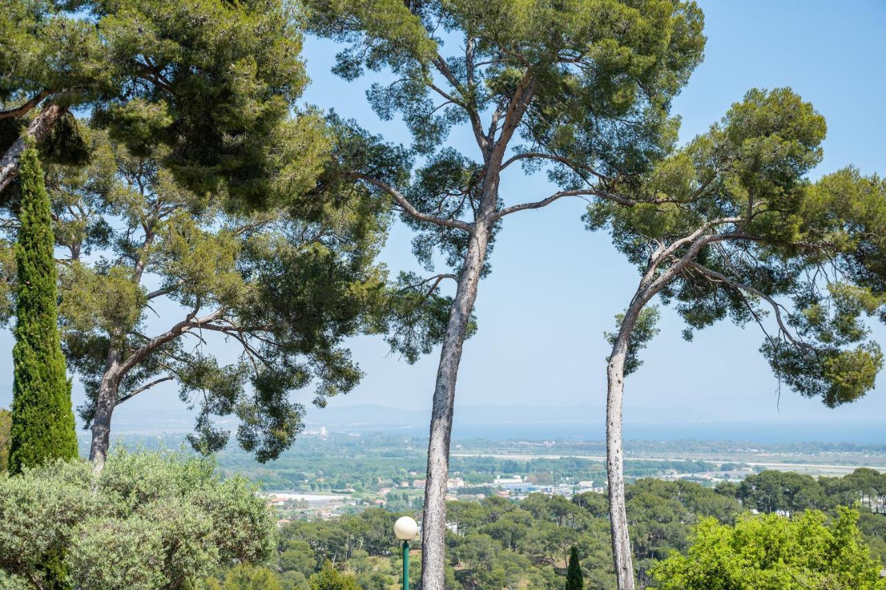 La Cle Vue Mer, Clim, Terrasse, Parking A Hyères Exterior foto